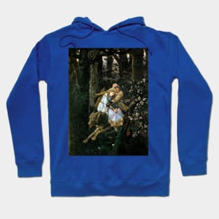 Ivan Tsarevich riding the Gray Wolf - Viktor Vasnetsov Hoodie